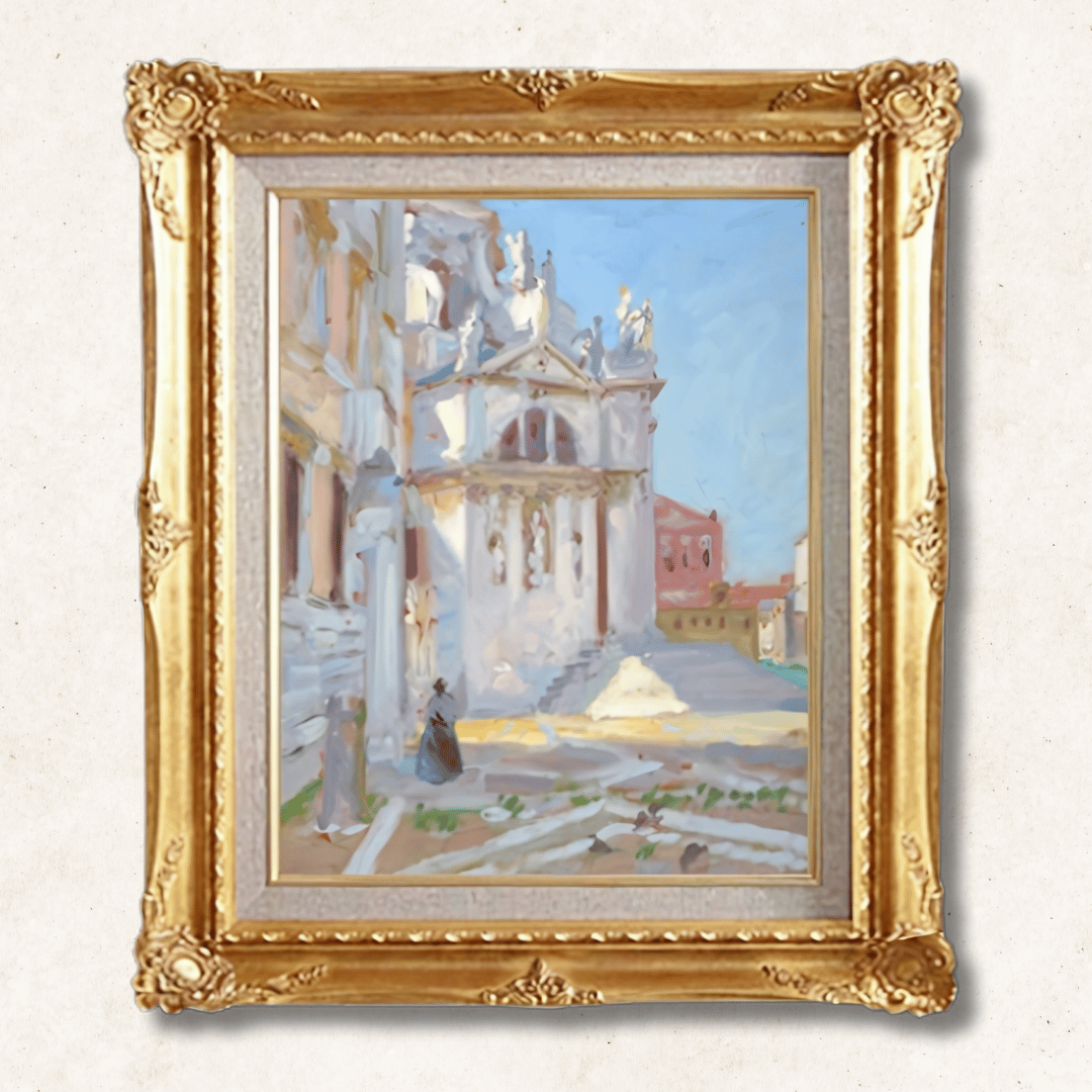 Francis Cadell<br>- Santa Maria della Salute, Venice (Framed)