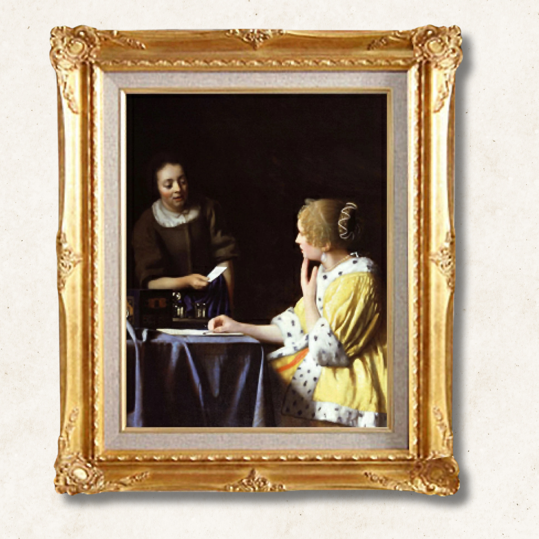 Johannes Vermeer - Mistress and Maid