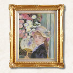 Pierre-Auguste Renoir  <br>-  Girl with a Fan