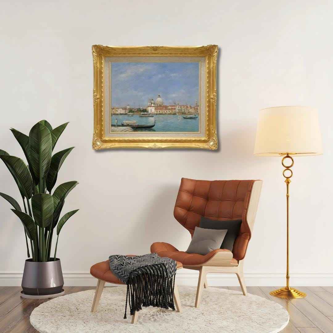 Eugène Boudin — Venetian Seascape