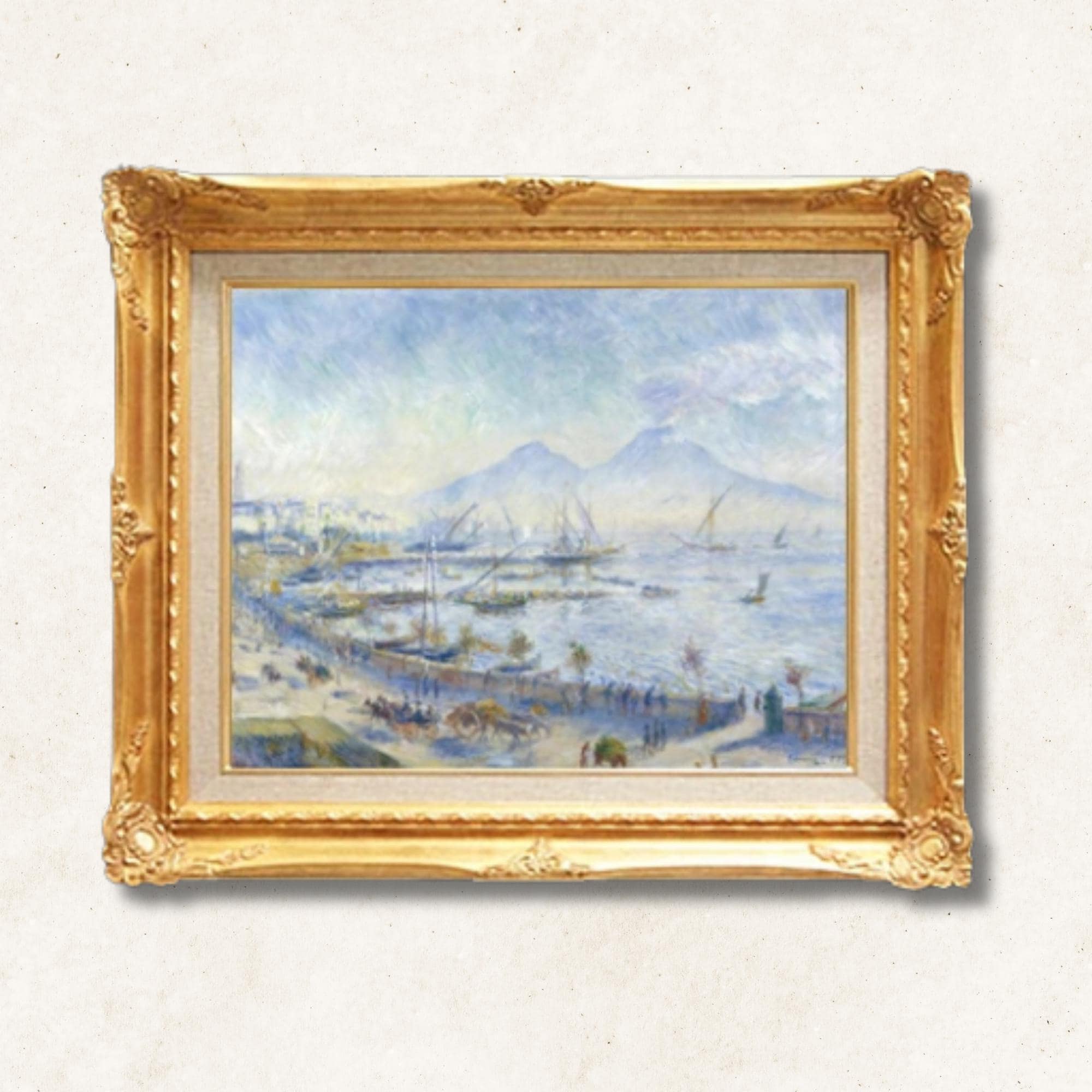 Pierre-Auguste Renoir  <br>- The Bay of Naples