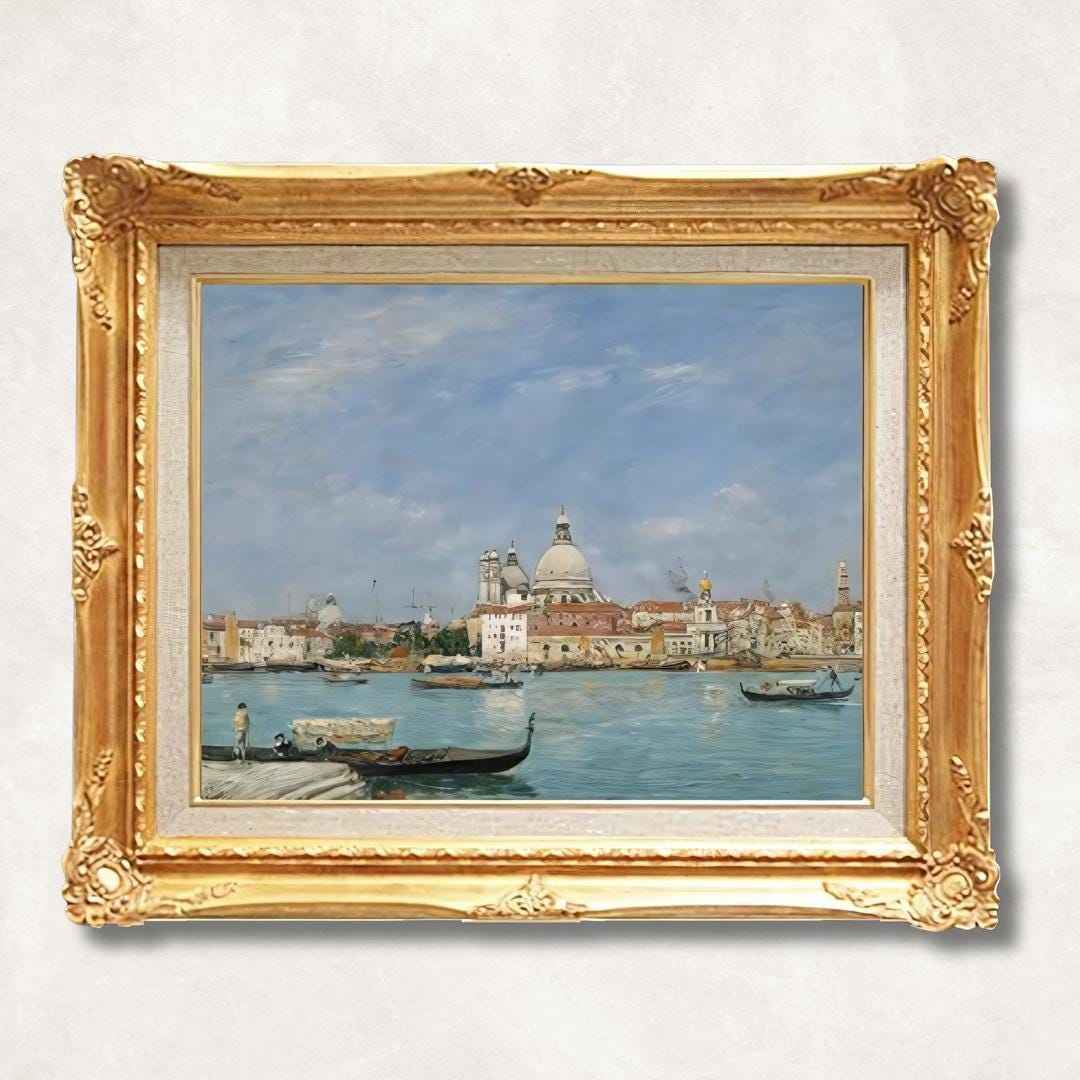 Eugène Boudin — Venetian Seascape