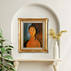 Amedeo Modigliani — Portrait of a Young Girl with Braided Hair