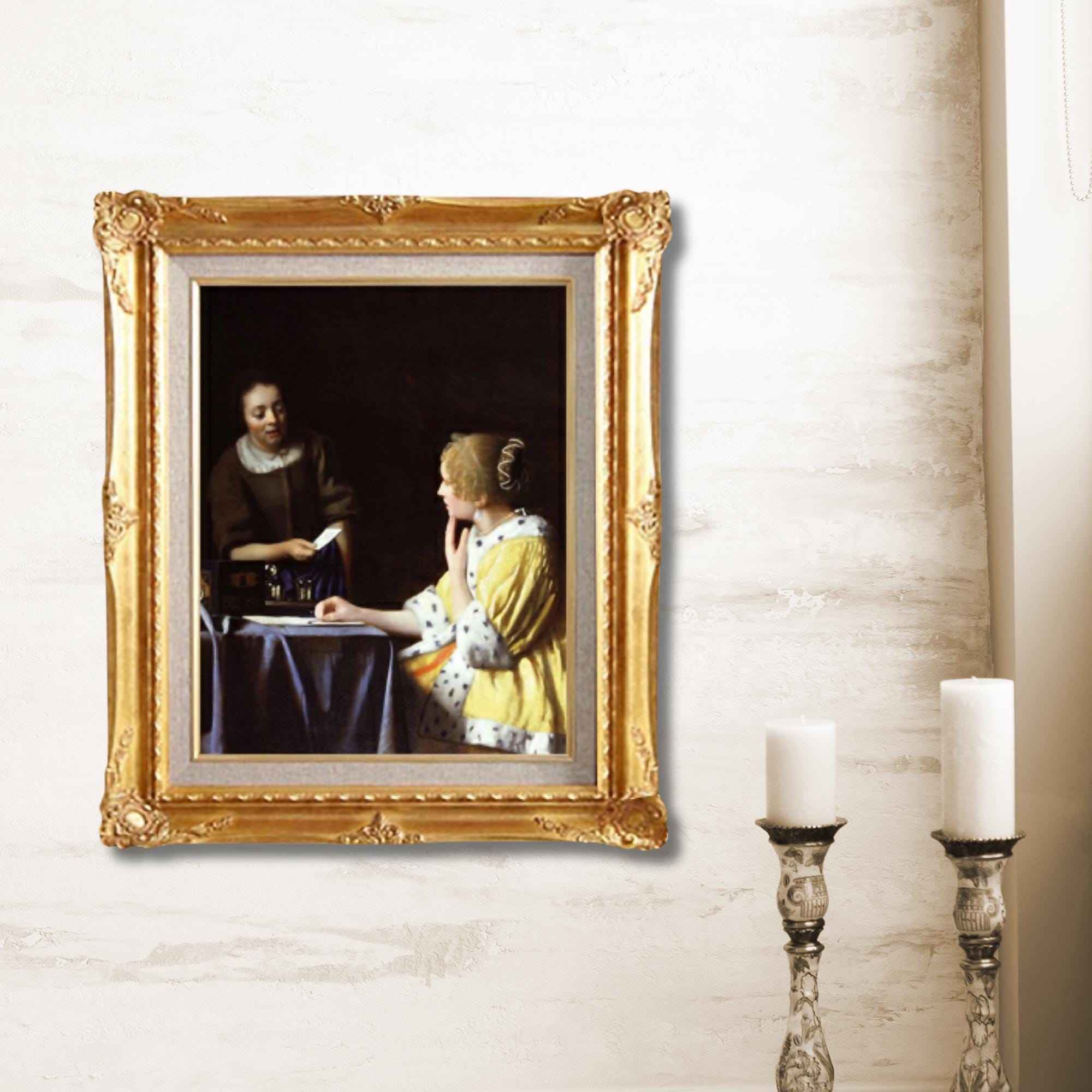 Johannes Vermeer — Lady and Maid