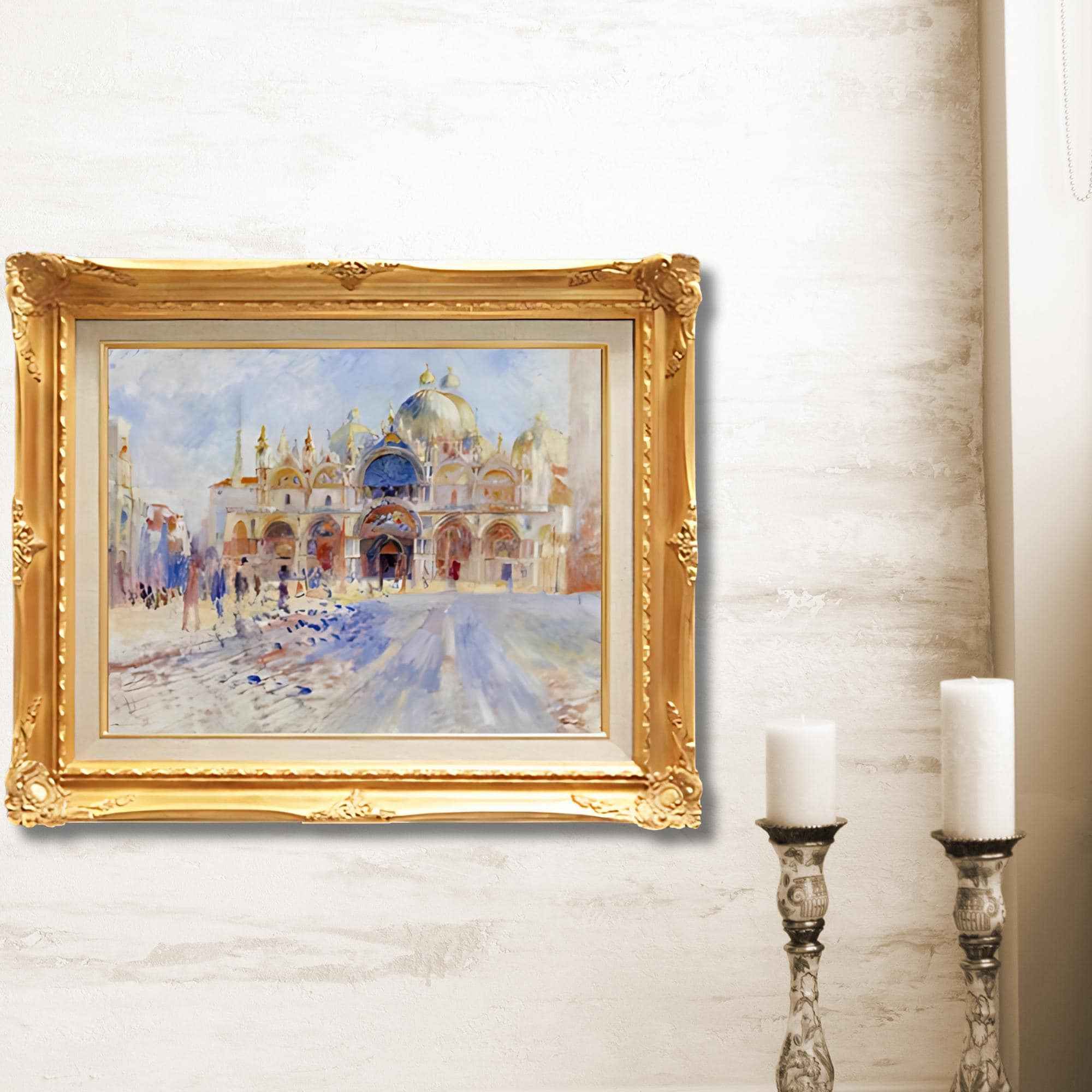 Pierre-Auguste Renoir — The Piazza San Marco, Venice