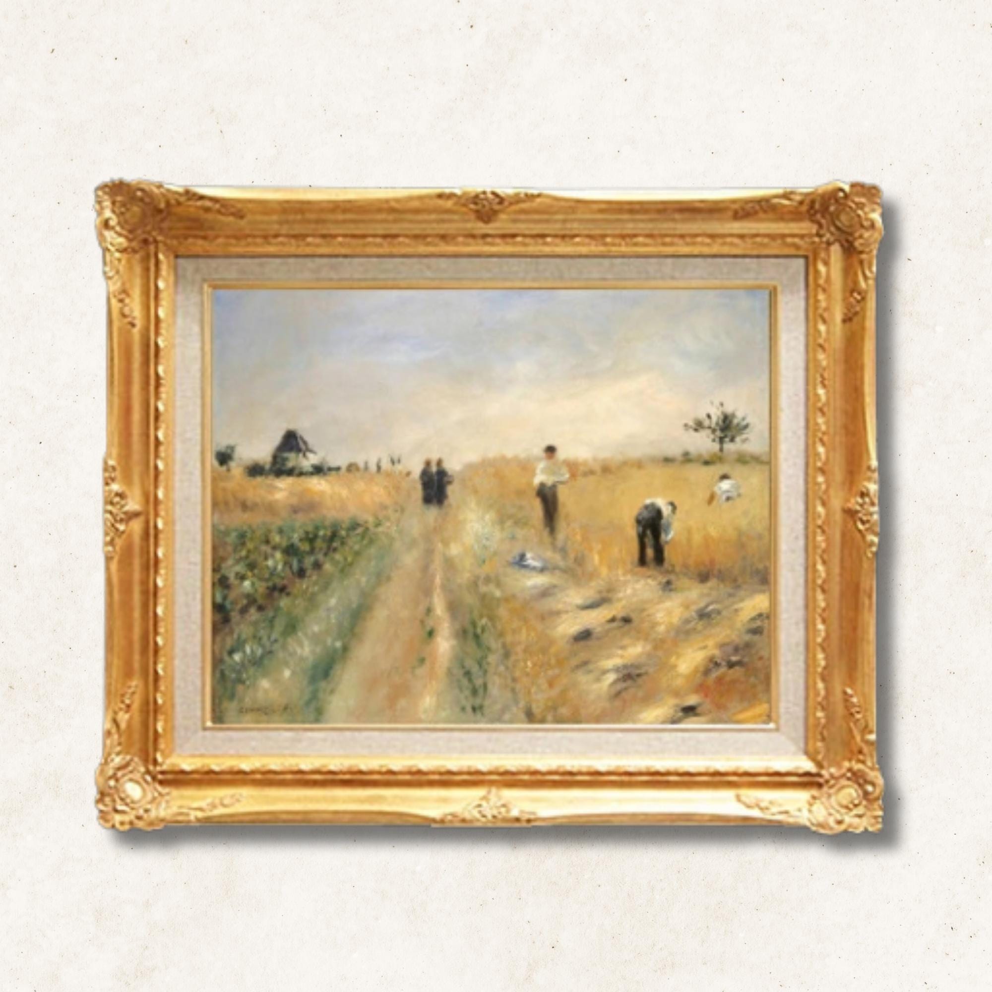 Pierre-Auguste Renoir  <br>- The Harvesters