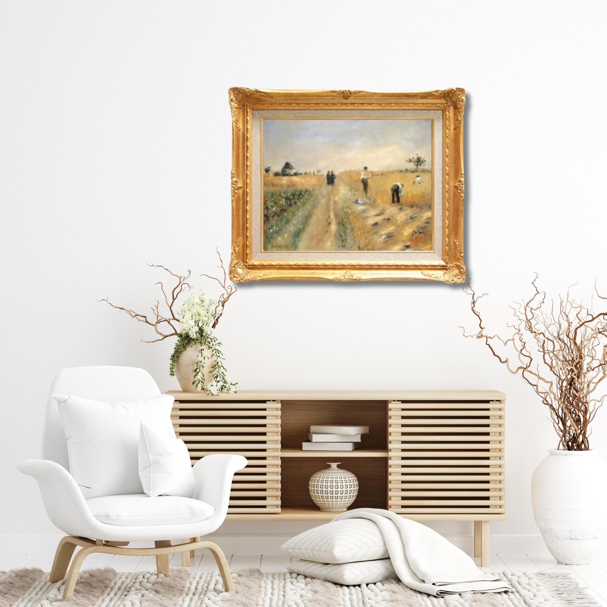 Pierre-Auguste Renoir  <br>- The Harvesters