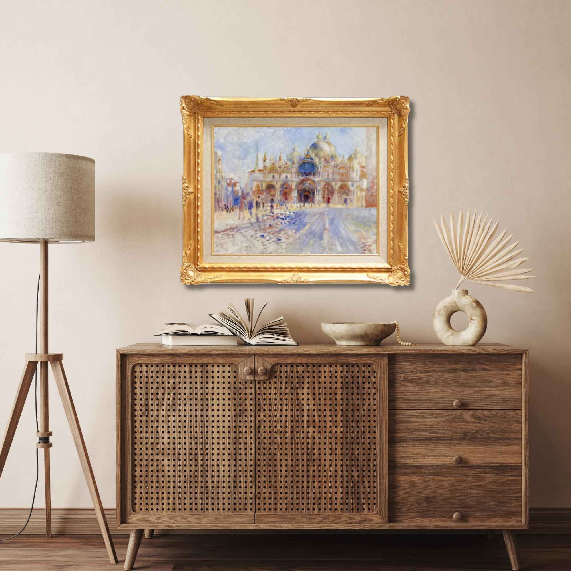 Pierre-Auguste Renoir — The Piazza San Marco, Venice